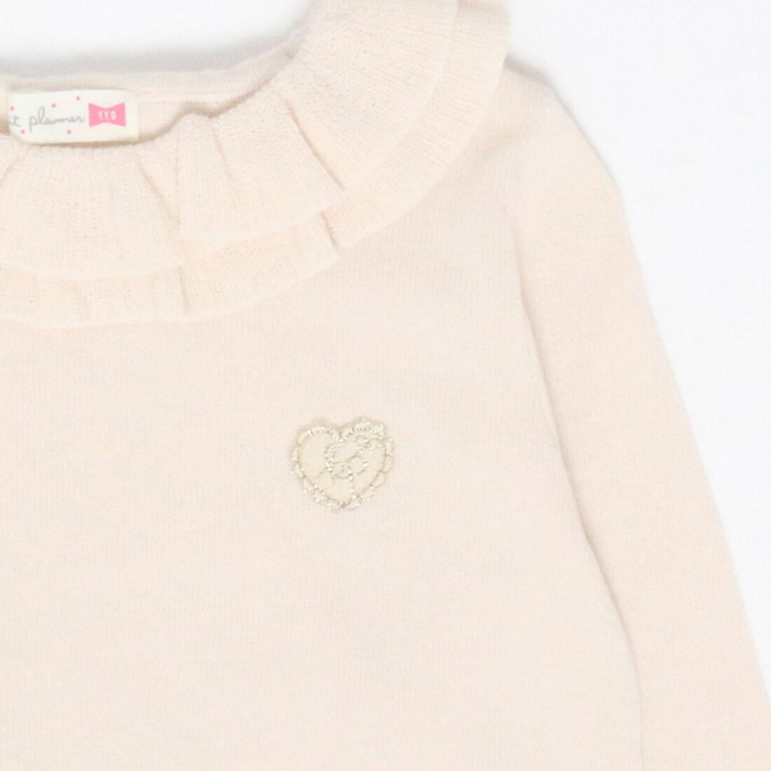 荷葉邊領毛衣（80～150）