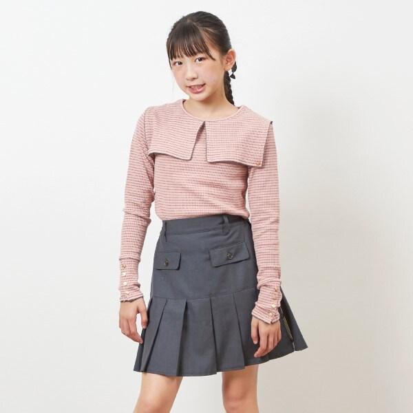 troislapins 水手領長袖套頭衫（140～160）