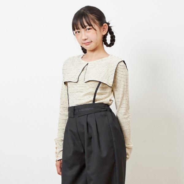 troislapins 水手領長袖套頭衫（140～160）