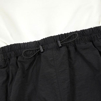 troislapins 半拉鍊拼接工裝連衣裙（140～160）