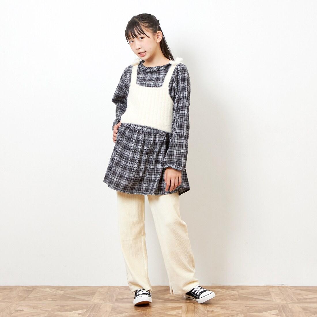 troislapins 針織背心與長款上衣套裝（140～160）