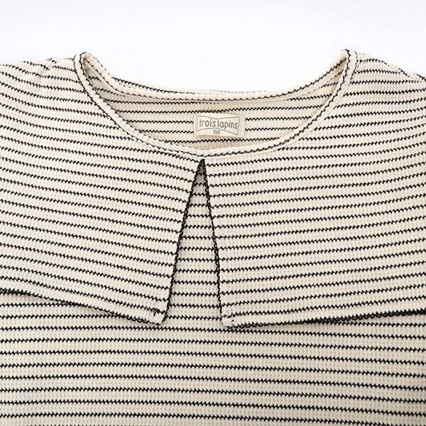 troislapins 水手領長袖套頭衫（140～160）