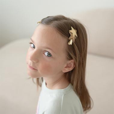 閃亮星星髮夾2件套