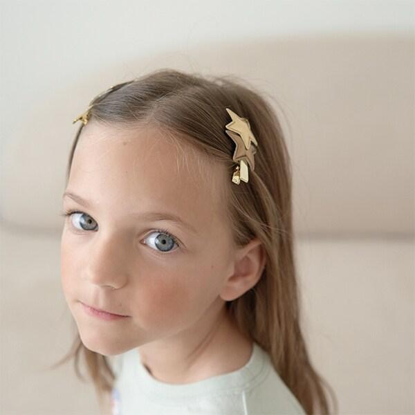 閃亮星星髮夾2件套