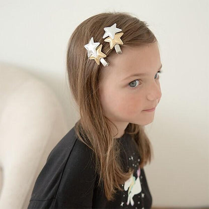 閃亮星星髮夾2件套