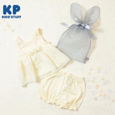 KP 兔耳禮品袋套裝圍裙連衣裙&燈籠褲套裝