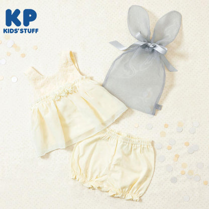 KP 兔耳禮品袋套裝圍裙連衣裙&燈籠褲套裝
