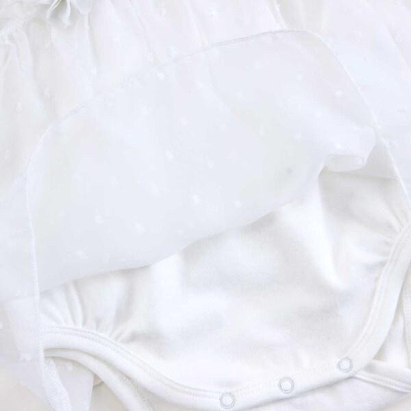 花朵圖案雪紡長款上衣&連體衣套裝