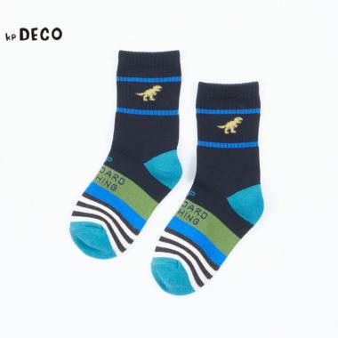 日本製/恐龍圖案中筒襪(11～23)