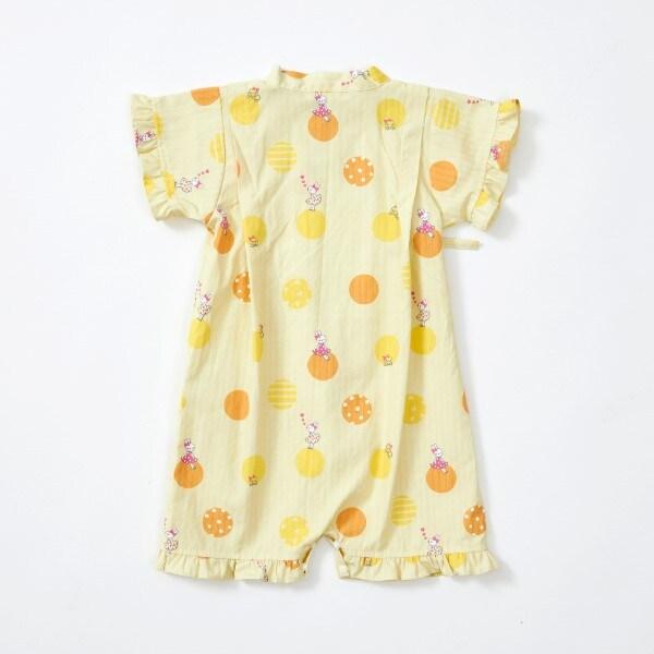 KP圓點圖案＆mimi醬嬰兒連體和服（Free）