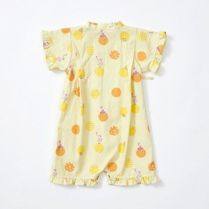 KP圓點圖案＆mimi醬嬰兒連體和服（Free）