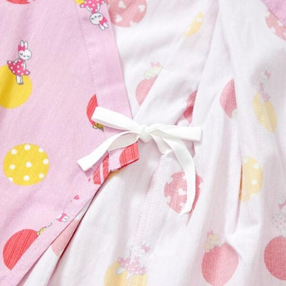 KP圓點圖案＆mimi醬嬰兒連體和服（Free）