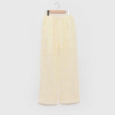 【LADIES】蕾絲長褲