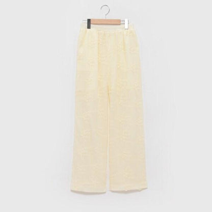 【LADIES】蕾絲長褲