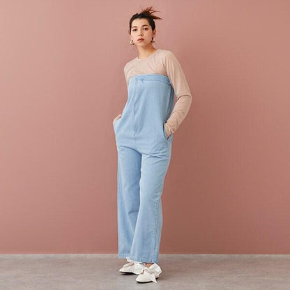 【LADIES】牛仔連體衣