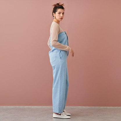 【LADIES】牛仔連體衣