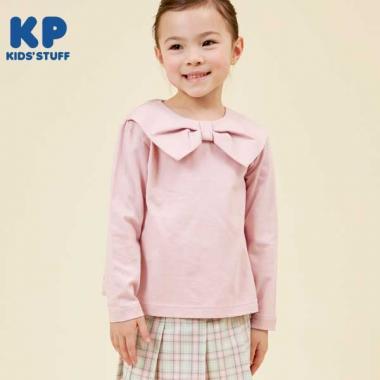 【TioTio抗病毒加工】蝴蝶結領T恤（110～130）