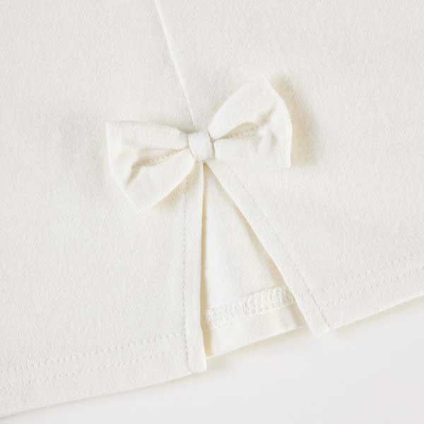 蝴蝶結刺繡長袖T恤（110～130）