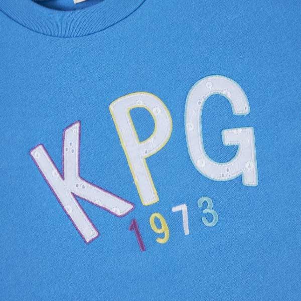 徽標貼布短袖T恤（140～160）