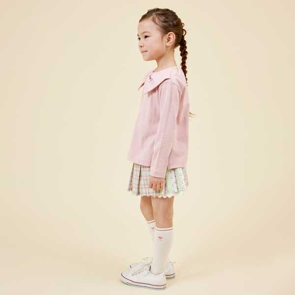 【TioTio抗病毒加工】蝴蝶結領T恤（110～130）