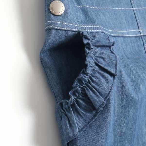 斜紋布/牛仔布揹帶裙（110～130）