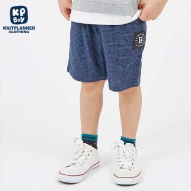 格紋中褲（100～130）