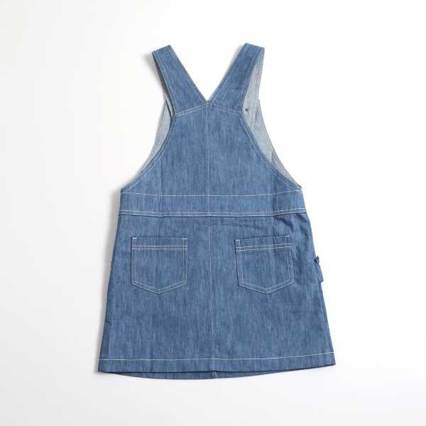 斜紋布/牛仔布揹帶裙（110～130）