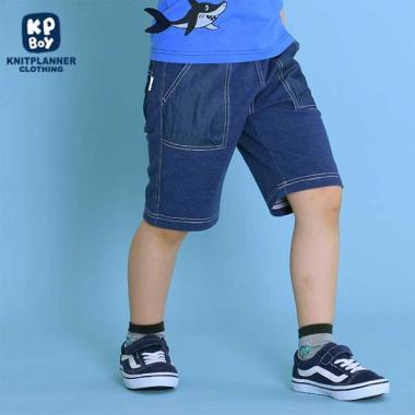 牛仔風格中褲（100～130）