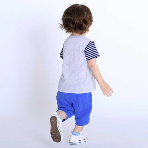 甜品棉質電車圖案T恤（80～90）