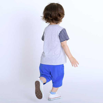 甜品棉質電車圖案T恤（80～90）