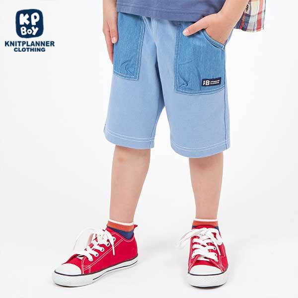 牛仔風格中褲（100～130）