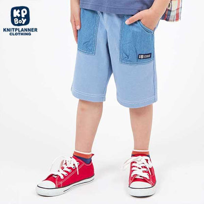 牛仔風格中褲（100～130）