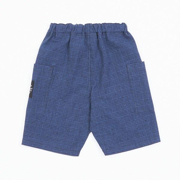 格紋中褲（100～130）