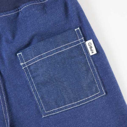 牛仔風格中褲（100～130）