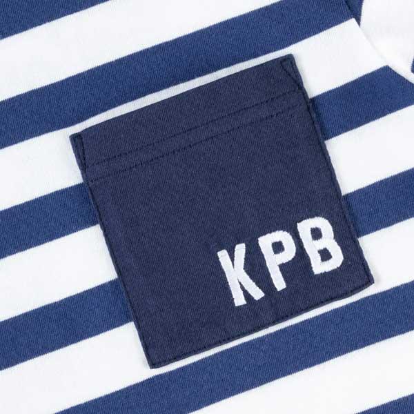 條紋短袖T恤（100～130）