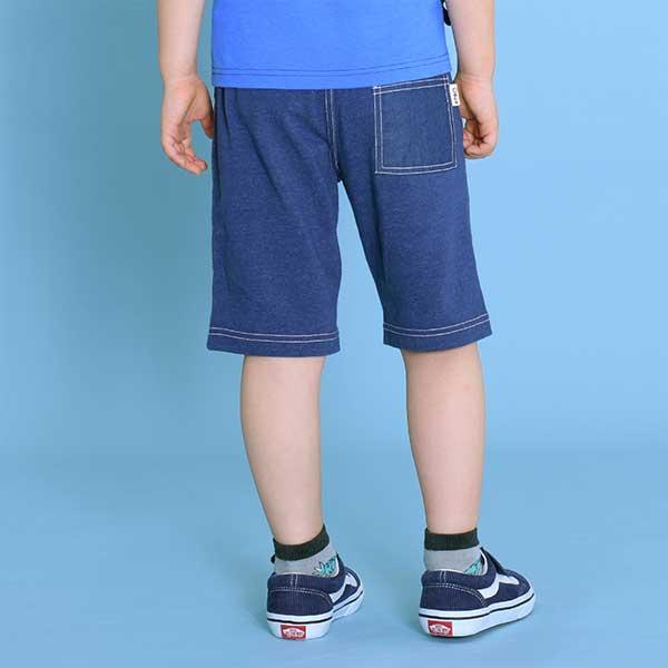 牛仔風格中褲（100～130）