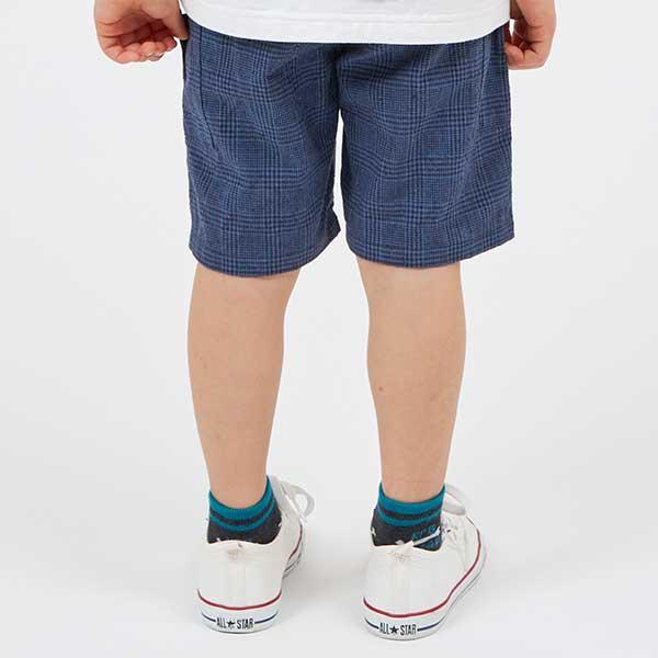 格紋中褲（100～130）