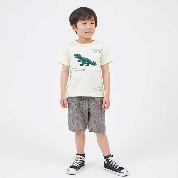 格紋中褲（100～130）