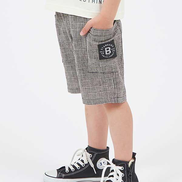 格紋中褲（100～130）