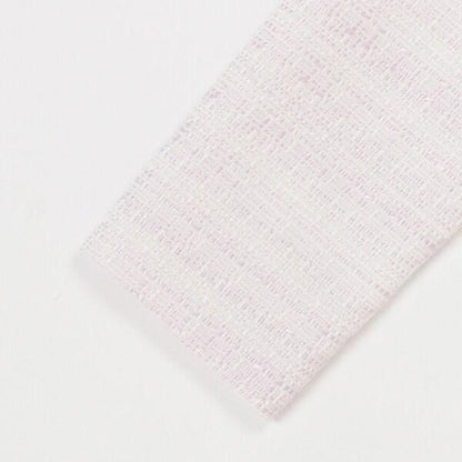 花呢面料下襬波浪邊夾克