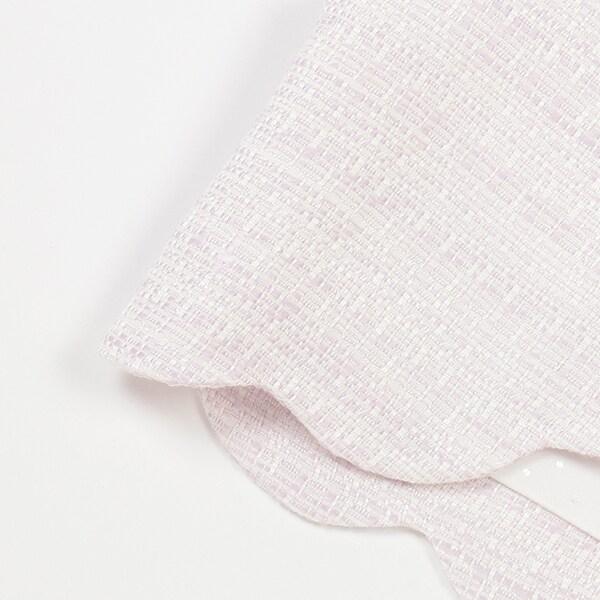 花呢面料下襬波浪邊夾克