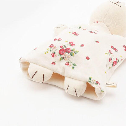 【有機】野草莓兔子手偶