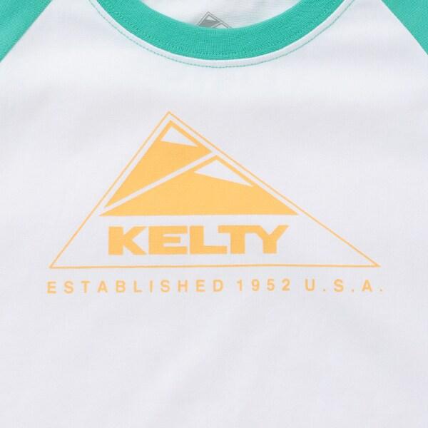 【接觸冷感】【KELTY】插肩袖T恤