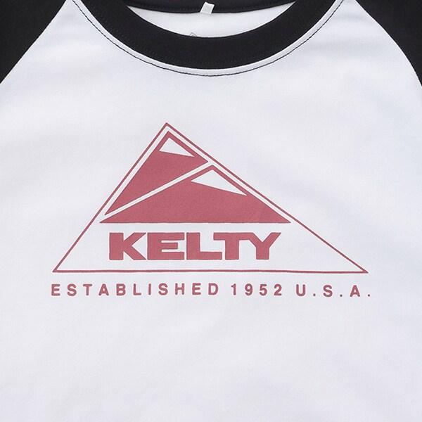 【接觸冷感】【KELTY】插肩袖T恤