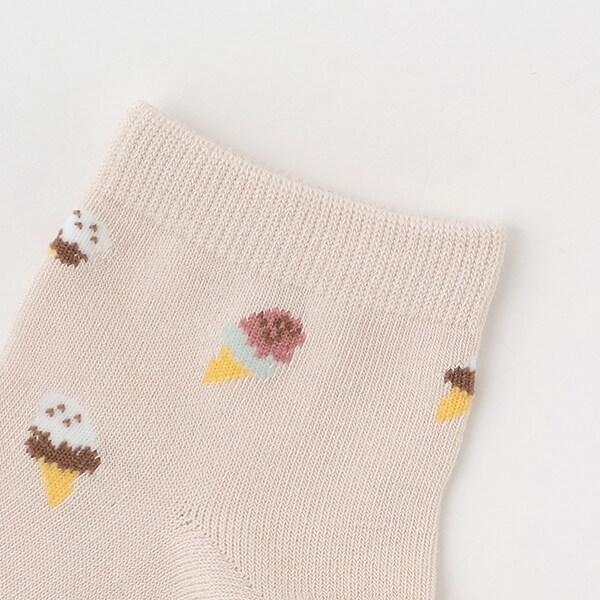 GIRLS接觸冷感襪子2雙裝