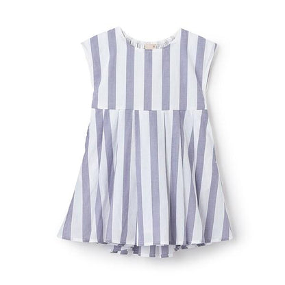 拼接喇叭連衣裙（兒童）