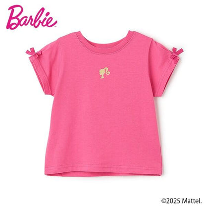 【Barbie】袖褶T恤