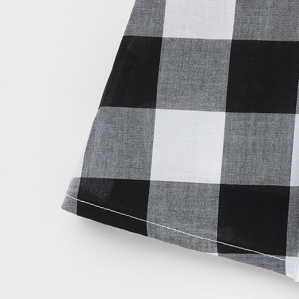 拼接喇叭連衣裙（兒童）