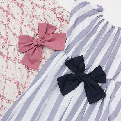 拼接喇叭連衣裙（兒童）