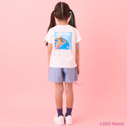 【Barbie】袖褶T恤